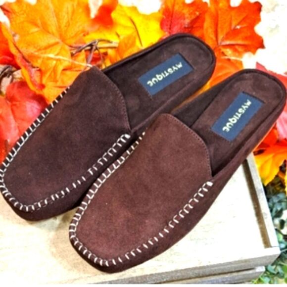 Mystique Leather Slide Mules various sizes - Picture 1 of 15